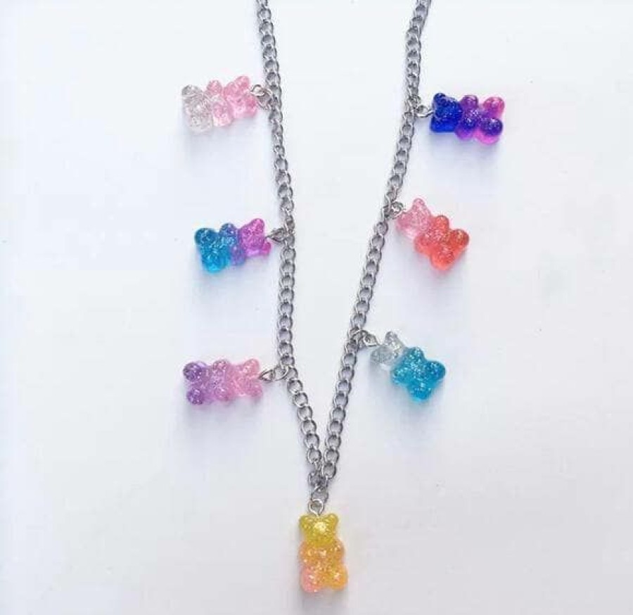 Accessories * | Lola + The Boys Gummybear Necklace New Arrivals