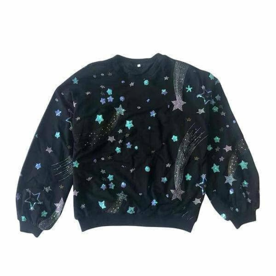 Girls * | Lola + The Boys Shining Star Sweatshirt Girls