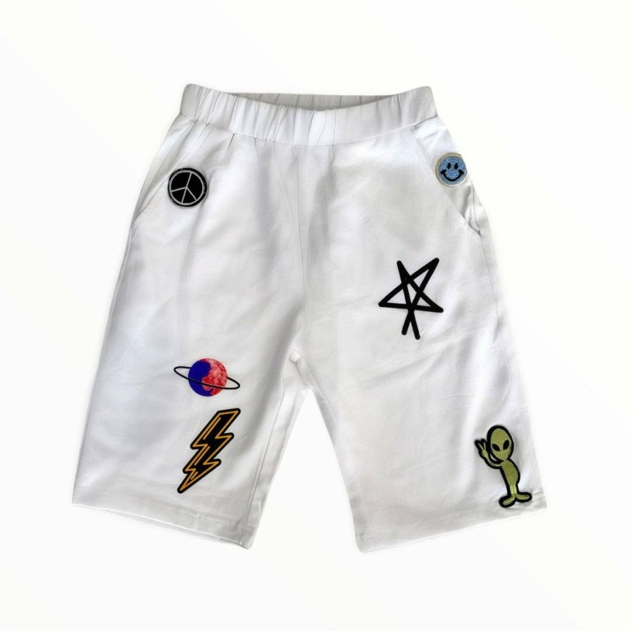 Boys * | Lola + The Boys Graffiti Patch Shorts