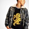 Boys * | Lola + The Boys Lions Crest Navy Crewneck