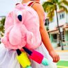 Accessories * | Lola + The Boys Girls Flamingo Fun Backpack