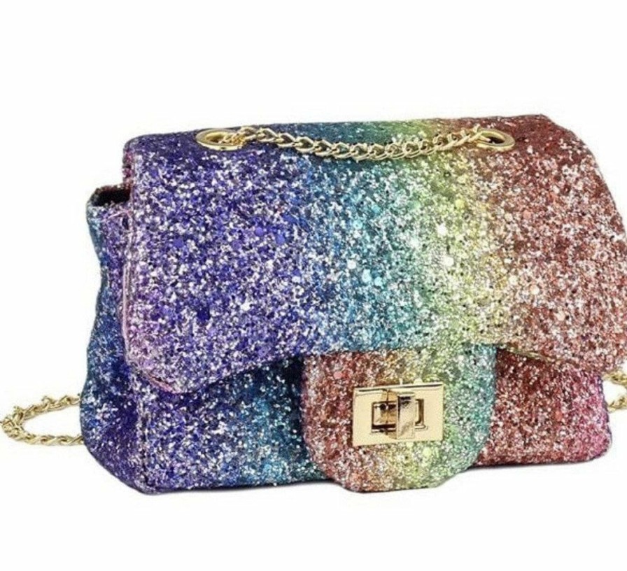 Accessories * | Lola + The Boys Handbags Coco Glitter Purse