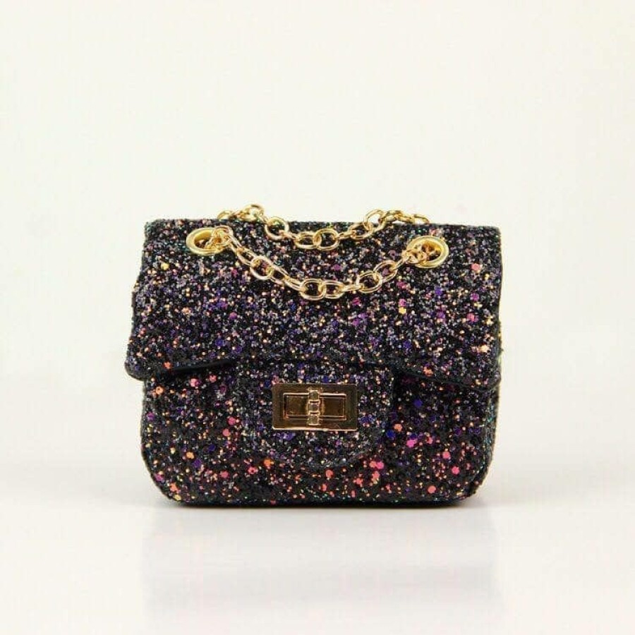 Accessories * | Lola + The Boys Handbags Coco Glitter Purse