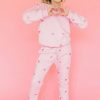 Girls * | Lola + The Boys Full Hearts Jogger Set Girls