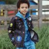 Boys * | Lola + The Boys Interstellar Patched Denim Jacket