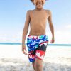 Boys * | Lola + The Boys Shark Bite Swim Trunks