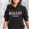 Girls * | Lola + The Boys Girls Ballin Chicago Hoodie