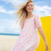 Girls * | Lola & The Boys Daisy Poof Dress Girls Pink