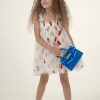 Girls * | Lola + The Boys Girls Cherry Berry Tulle Dress