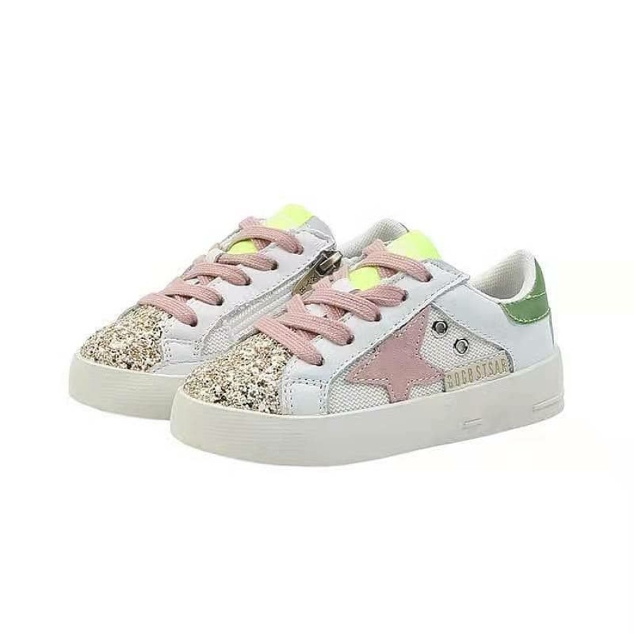 Girls * | Lola + The Boys City Star Girl Sneaker