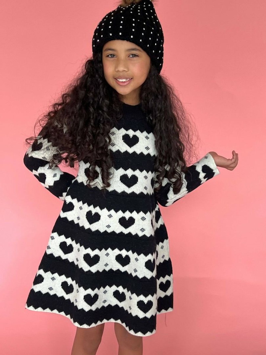 Girls * | Lola + The Boys New Arrivals Queen Of Hearts Dress