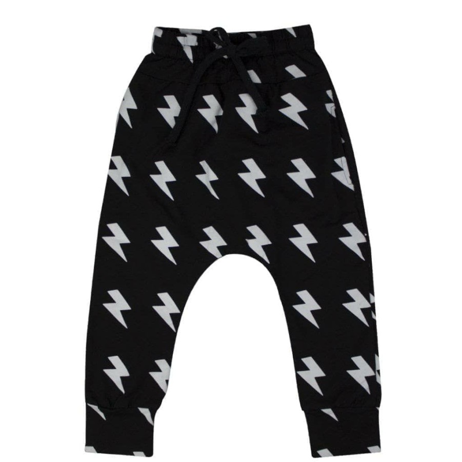 Boys * | Lola & The Boys Flash Harem Joggers Black/White