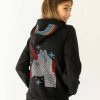 Girls * | Lola + The Boys Girls Wanderlust Crystal Unicorn Hoodie