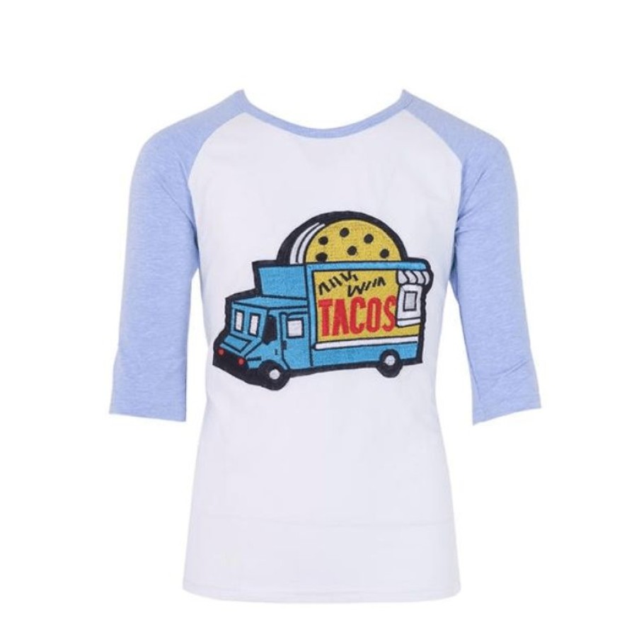 Boys * | Lola + The Boys Taco Truck Baseball Tee