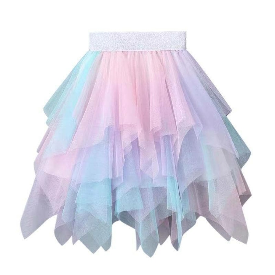 Girls * | Lola + The Boys Cotton Candy Ombre Tutu Girls