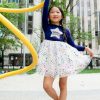 Girls * | Lola + The Boys Shining Star Fairydust Tutu Dress New Arrivals