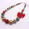 Accessories * | Lola & The Boys Christmas Beaded Necklace