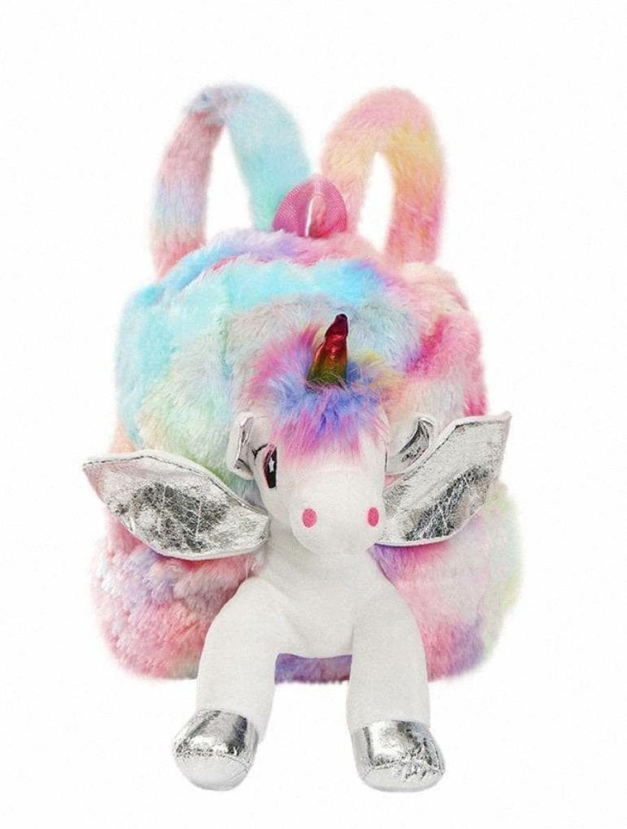 Accessories * | Lola + The Boys Backpacks Flying Unicorn Patch Mini Backpack