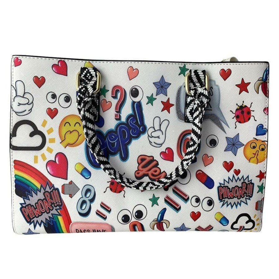 Accessories * | Lola + The Boys Sticker Doodle Bag Handbags