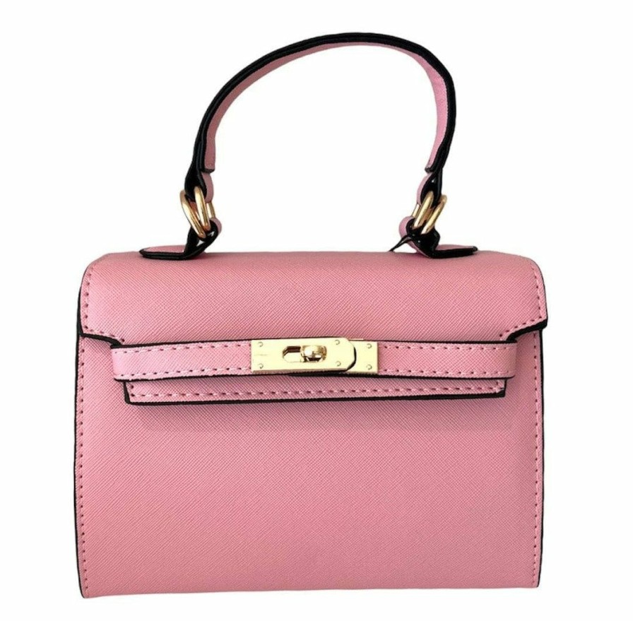 Accessories * | Lola + The Boys Pretty Pink Crossbody