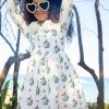 Girls * | Lola + The Boys Rainbow Unicorn Dream Dress Girls