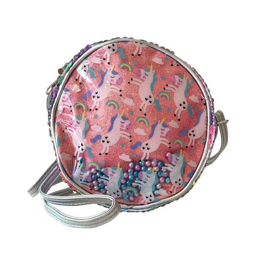 Accessories * | Lola + The Boys Unicorn Shaker Purse