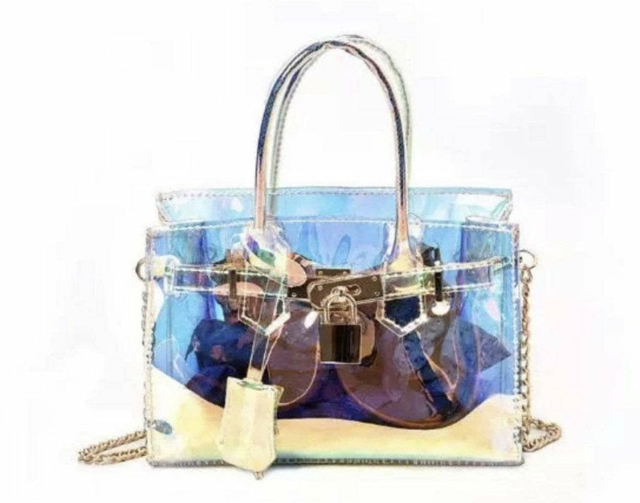 Accessories * | Lola + The Boys Hologram Magic Purse