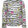 Girls * | Lola & The Boys Unicorn Doodle Sweatshirt Girls