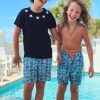 Boys * | Lola + The Boys Alien Doodle Swim Shorts