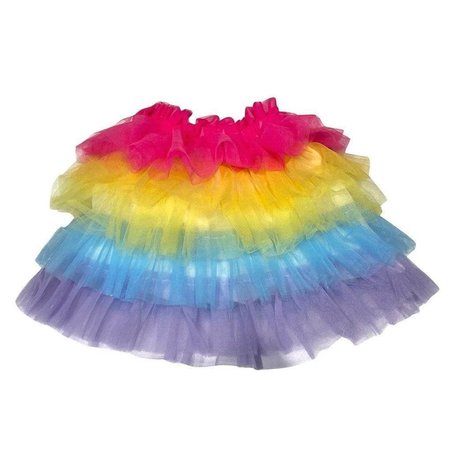 Girls * | Lola + The Boys Rainbow Tutu Skirt Girls