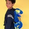 Accessories * | Lola + The Boys Dino Plush Backpacks