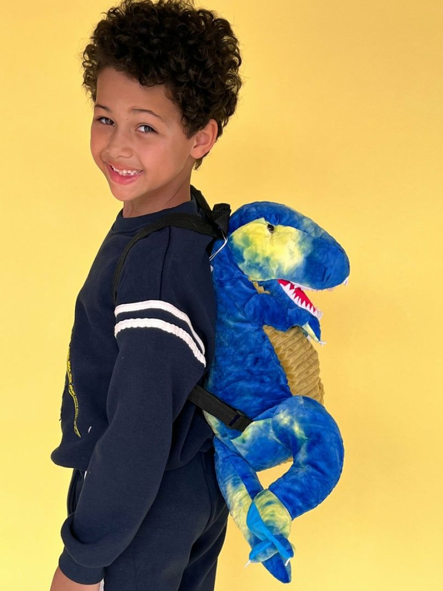 Accessories * | Lola + The Boys Dino Plush Backpacks