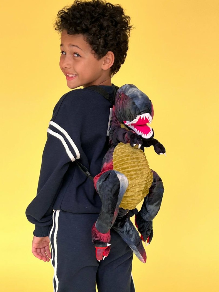 Accessories * | Lola + The Boys Dino Plush Backpacks