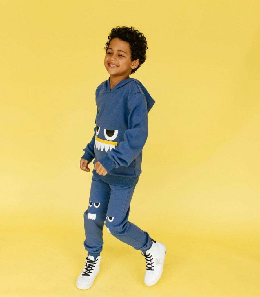 Boys * | Lola + The Boys New Arrivals Friendly Monster Jogger Set