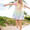 Girls * | Lola + The Boys Sequin Ombre Dress- Preorder Ships S 7/20 Multi