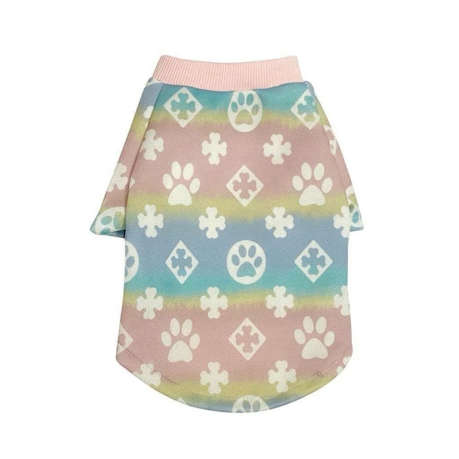 Lola + The Pups * | Lola + The Boys Lola + The Pups Puppy Vuitton Ombre Shirt