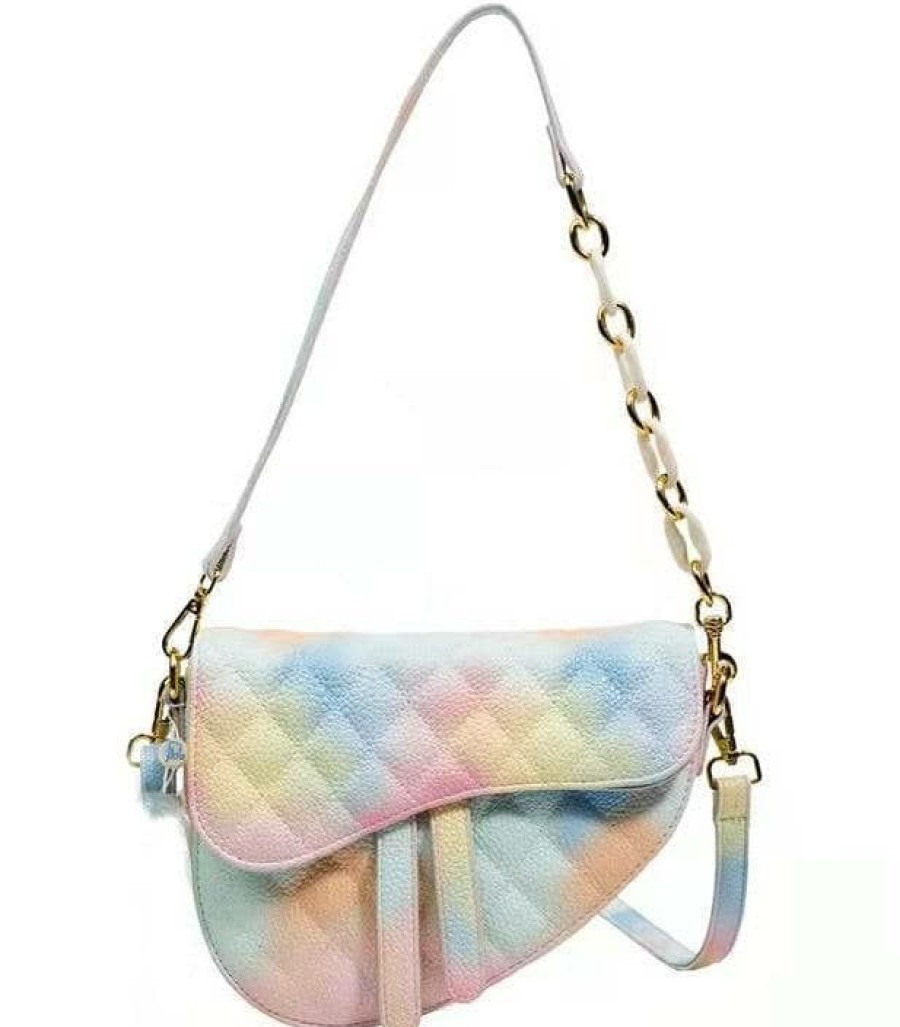 Accessories * | Lola + The Boys Tie Dye Saddle Bag New Arrivals