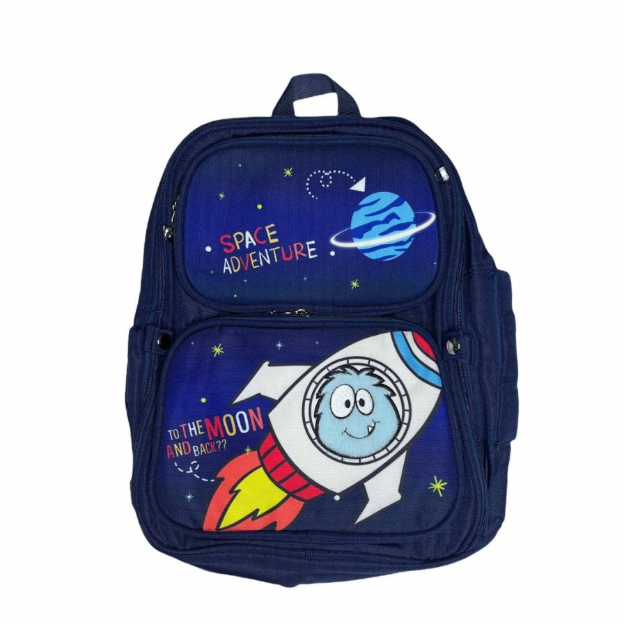 Accessories * | Lola + The Boys Navy Space Adventure Backpack