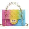 Accessories * | Lola + The Boys Girls Mini Tie Dye Coco & Pearls Purse