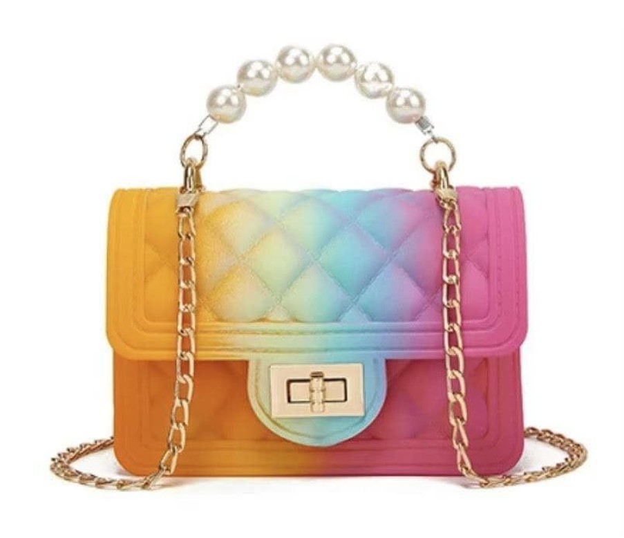 Accessories * | Lola + The Boys Girls Mini Tie Dye Coco & Pearls Purse