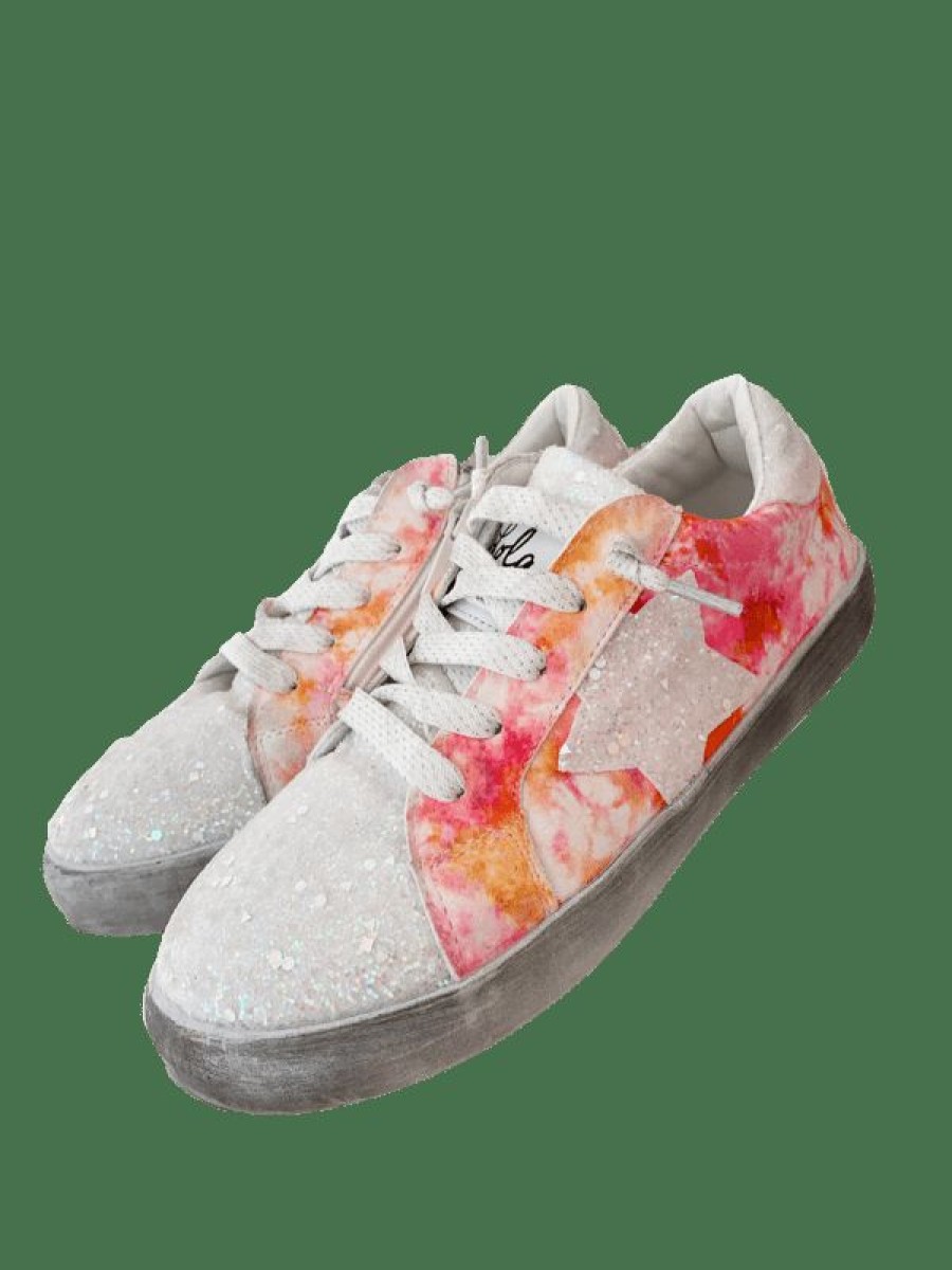 Girls * | Lola + The Boys Girls Tie Dye Dream Sneakers