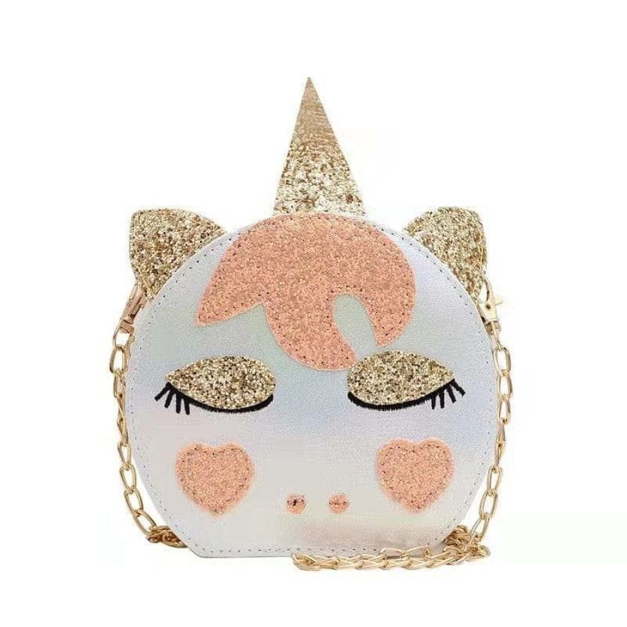 Accessories * | Lola + The Boys New Arrivals Goldi Unicorn Crossbody