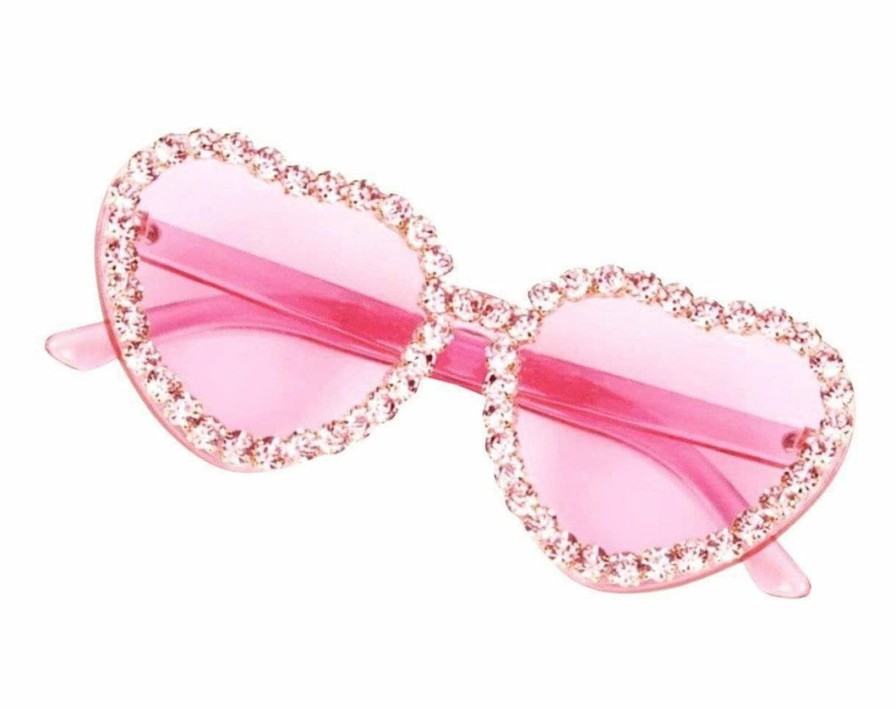 Accessories * | Lola + The Boys Girls I'M A Star Crystal Sunglasses