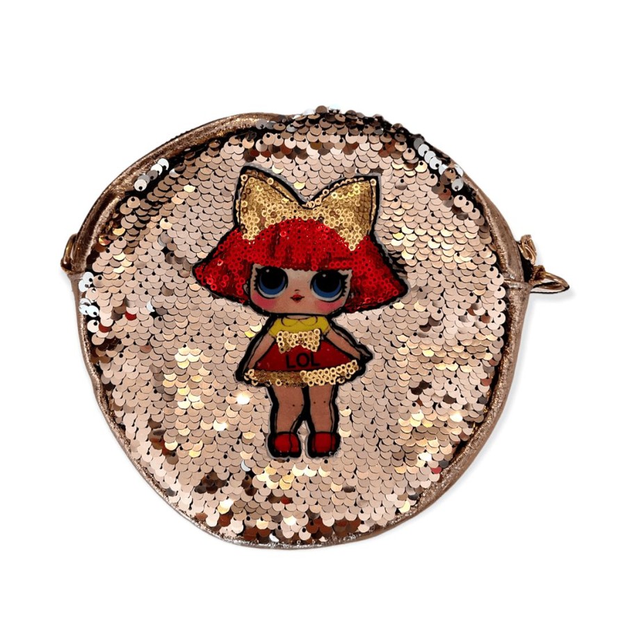 Accessories * | Lola + The Boys New Arrivals Red Head Sequin Doll Cross Body