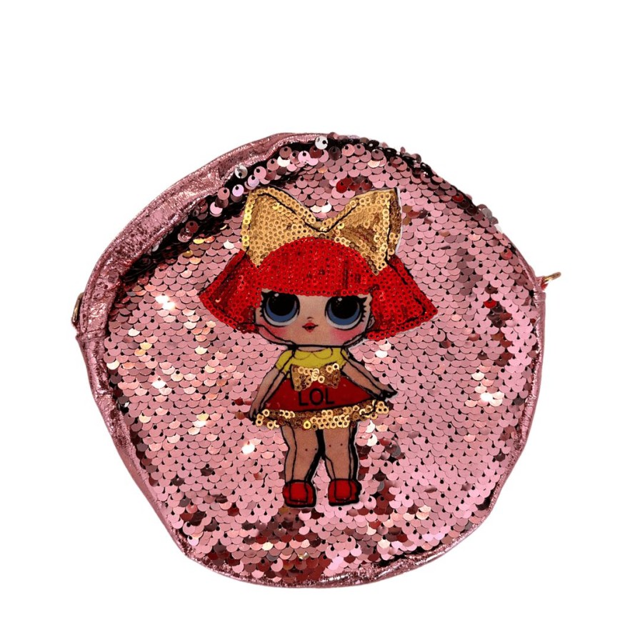 Accessories * | Lola + The Boys New Arrivals Red Head Sequin Doll Cross Body