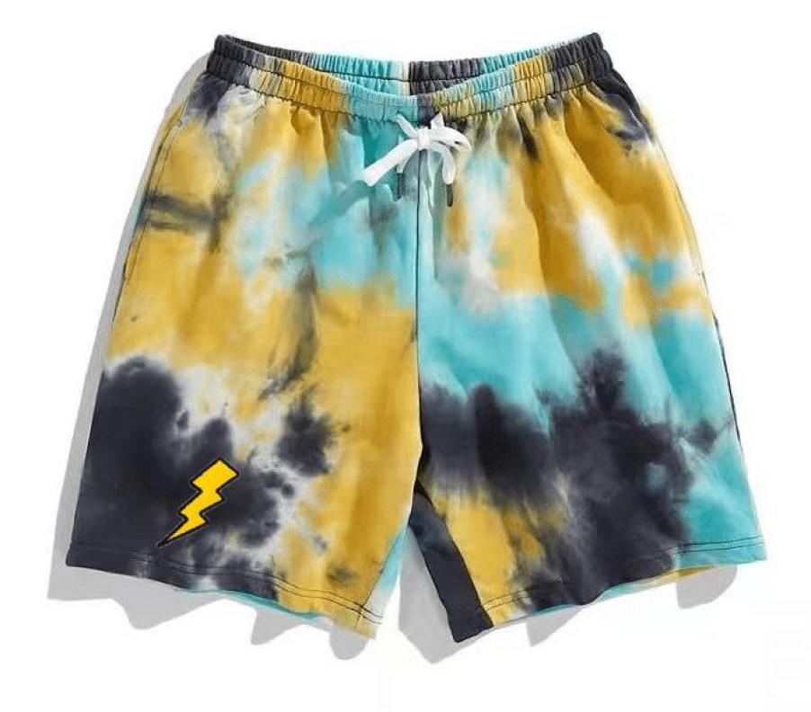 Boys * | Lola + The Boys Tie Dye Athletic Short