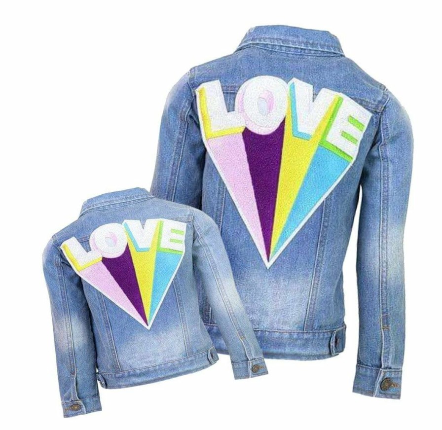 Girls * | Lola + The Boys Rainbow Love Denim