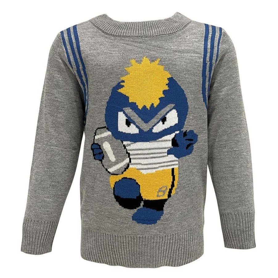 Boys * | Lola & The Boys New Arrivals Football Monster Sweater