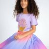 Girls * | Lola + The Boys Ice Cream Gem T Shirt New Arrivals Lav