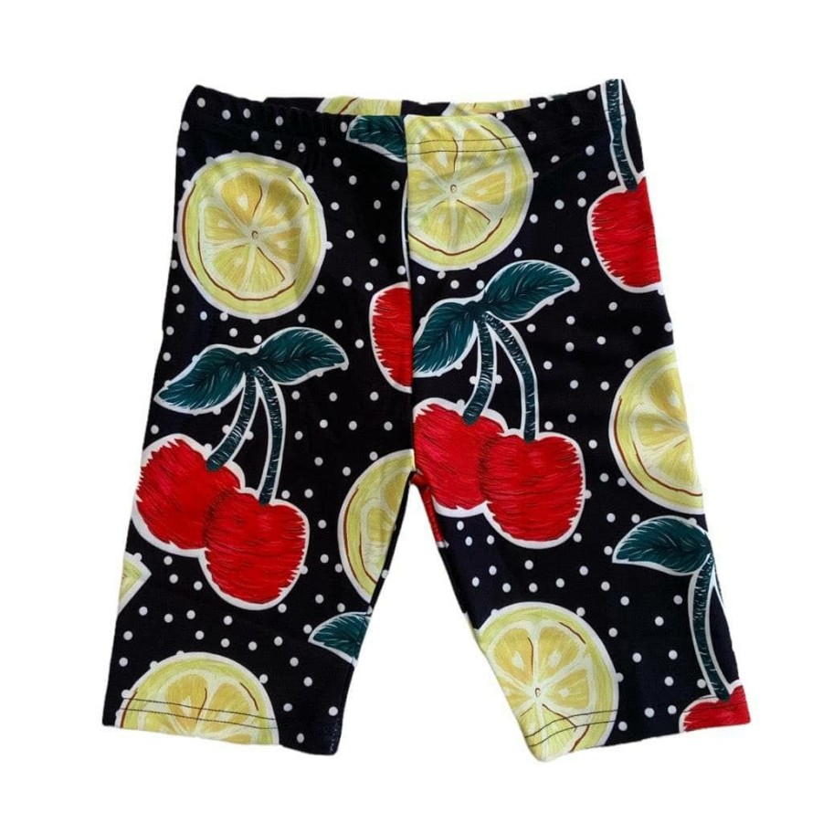 Girls * | Lola + The Boys Fruit Cup Bike Shorts New Arrivals